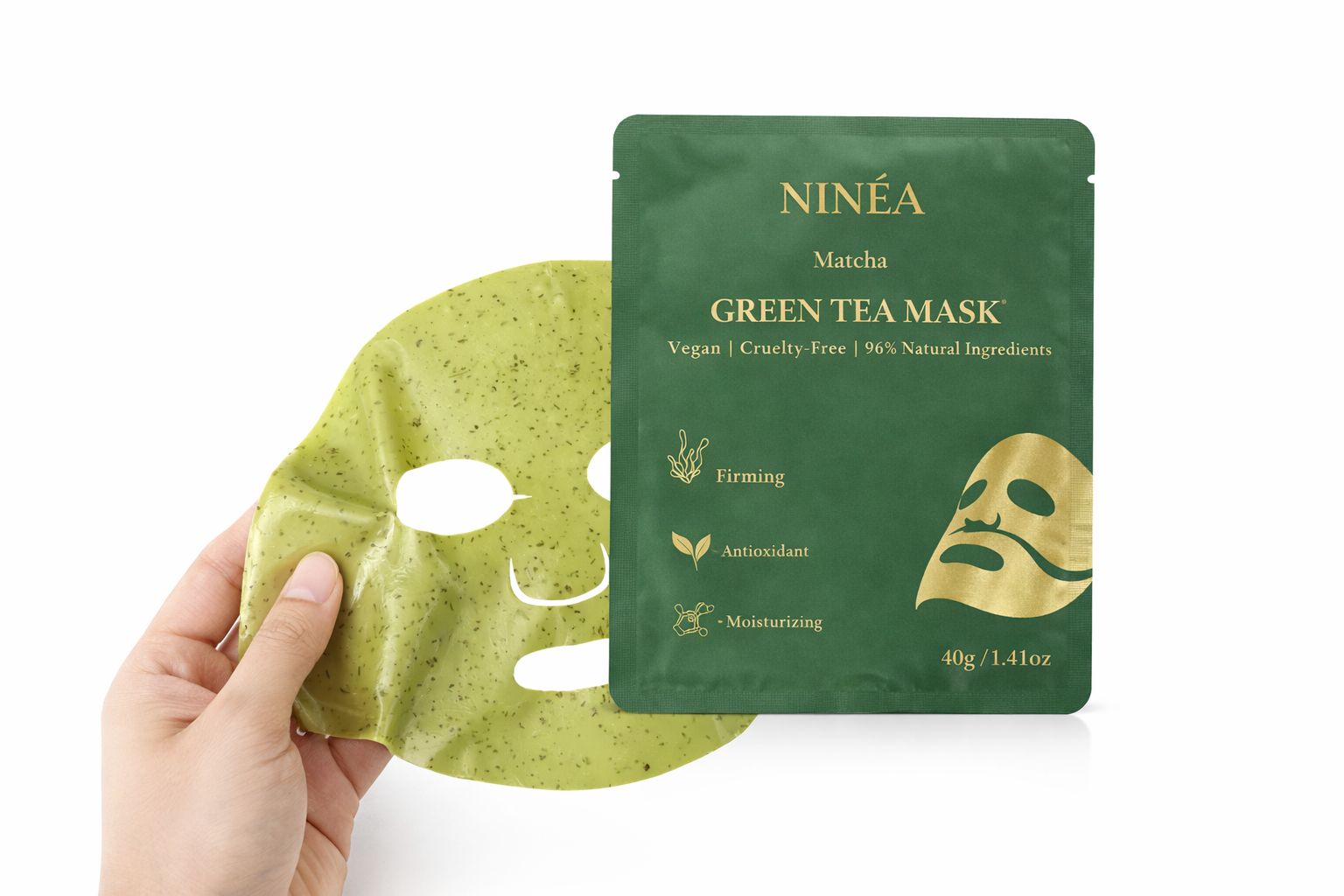 NINÉA-Matcha green tea mask