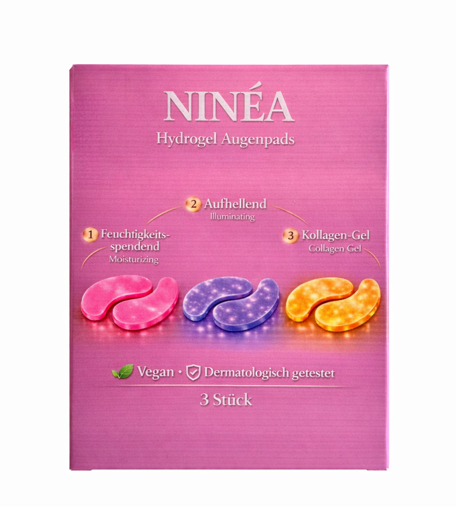 NINÉA 3-in-1 Hydrogel Augenpads Set