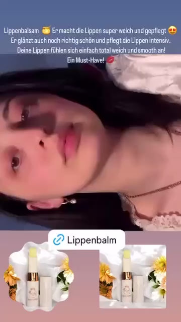 NINÉA – Orange Lip Balm (Vegan)